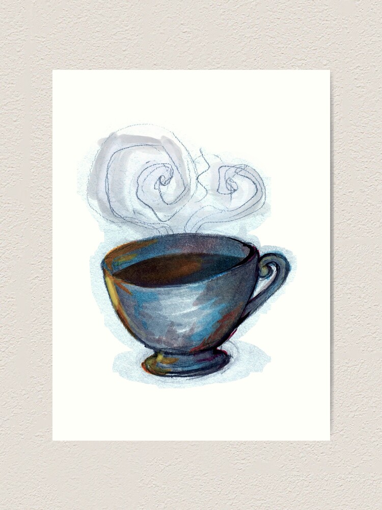 "Chai Tea Drawing " Art Print for Sale by KyliePrice Redbubble