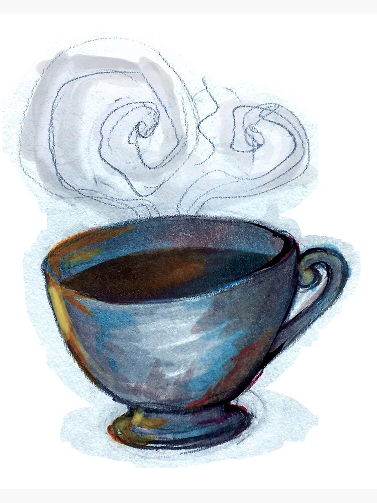 "Chai Tea Drawing " Art Print for Sale by KyliePrice Redbubble