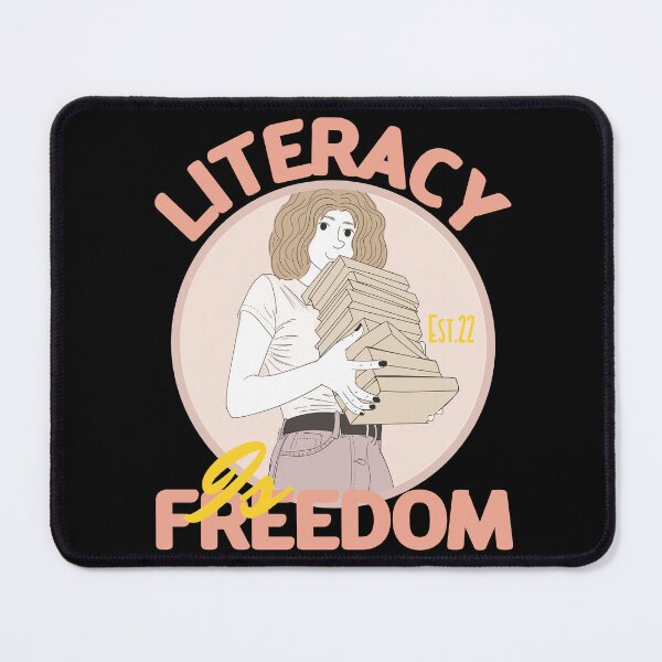 Item preview, LITERACY IS FREEDOM designed and sold by GAADesignz.