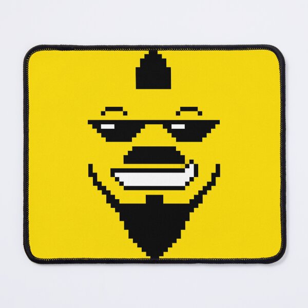 Item preview, Cool yellow emoticon with sunglasses and beard designed and sold by Francesko221.