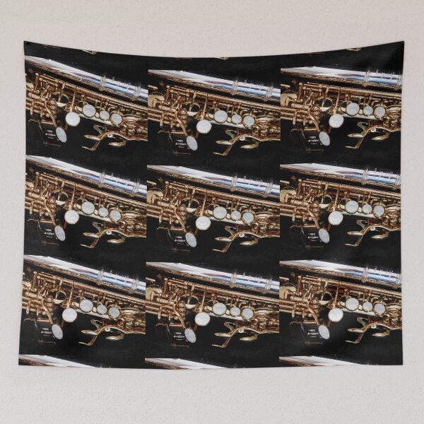 Item preview, Palm Keys and Four Stack - Soprano Sax with Flute designed and sold by EasterDaffodil.