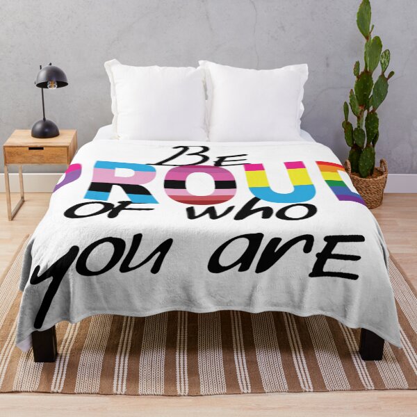 Item preview, Be Proud of Who You Are - Gay Pride designed and sold by MauveMoves.