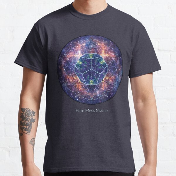 High Mesa Mystic Buddhas in Space Classic T-Shirt