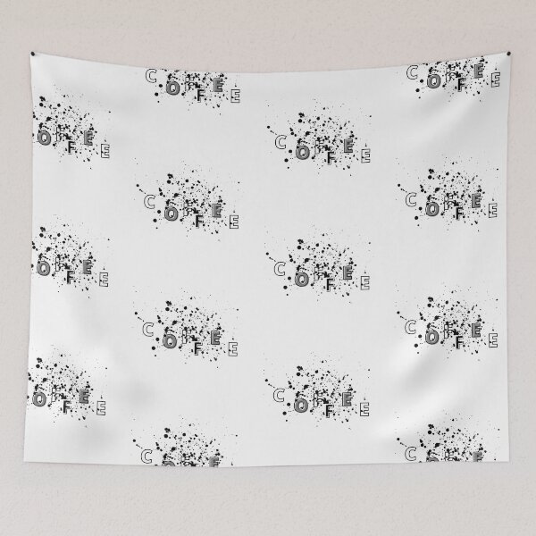 Item preview, Coffee word and splash designed and sold by Lyssarien.