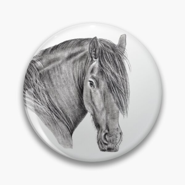 Item preview, Portrait of a Friesian designed and sold by SylvieG18.