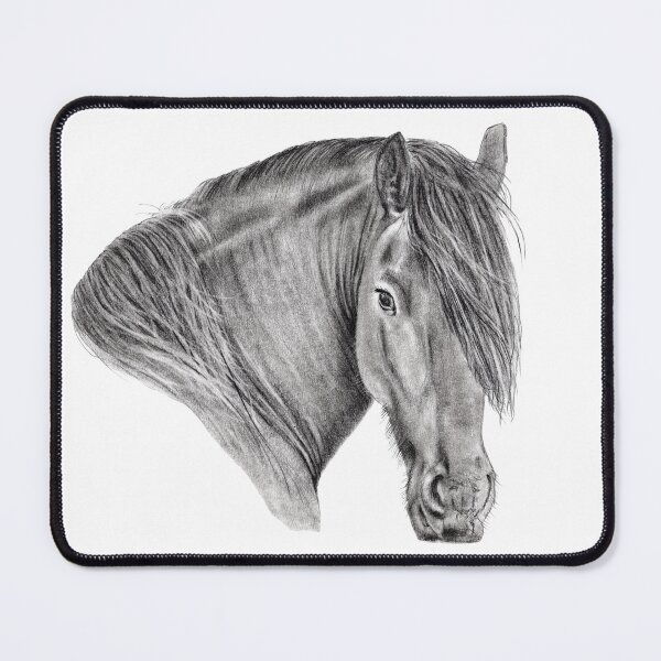 Item preview, Portrait of a Friesian designed and sold by SylvieG18.