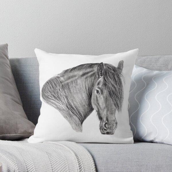 Item preview, Portrait of a Friesian designed and sold by SylvieG18.