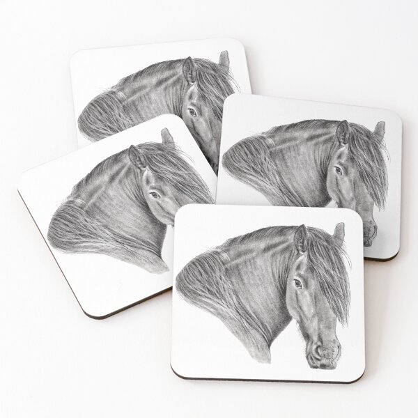 Item preview, Portrait of a Friesian designed and sold by SylvieG18.
