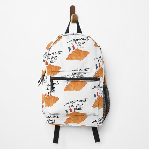 Item preview, Un Croissant Sil Vous Plait - Funny French Food designed and sold by TheInkElephant.