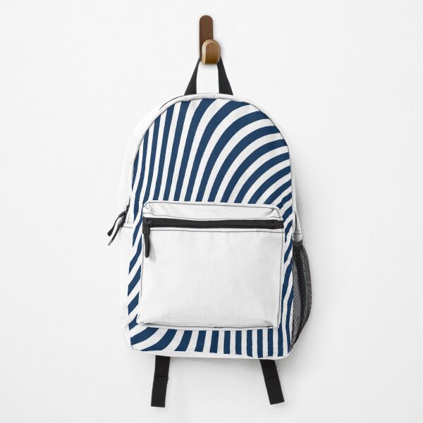 Zickzackmuster Türkis nahtlos Rucksack