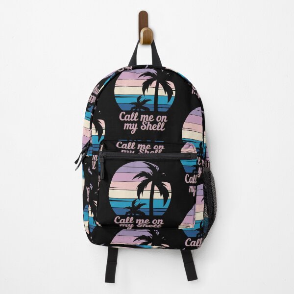 Item preview, Call Me On My Shell - Vintage Tropical Sunset - BEACH LOVE - Sunset Chaser designed and sold by Sun Sand & Sea Art.