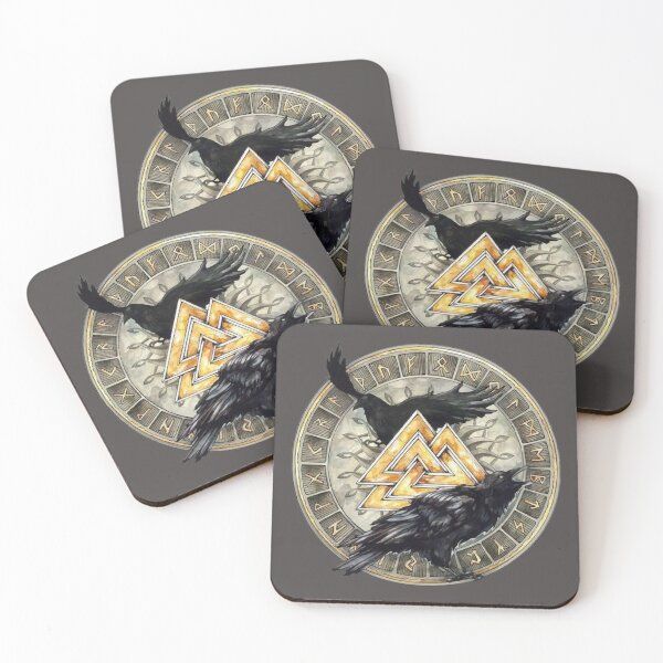 Item preview, Crow Valknut designed and sold by Valkiri5775.