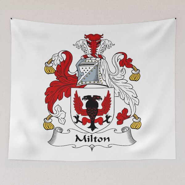 Item preview, Milton designed and sold by HaroldHeraldry.