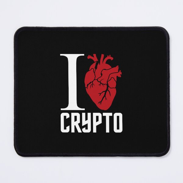 Item preview, I Heart Crypto designed and sold by CryptoBeings.