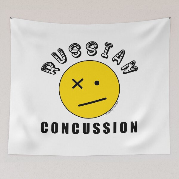 Item preview, Russian Concussion Funny Trump Mueller Report No Collusion Emoji designed and sold by theartofvikki.