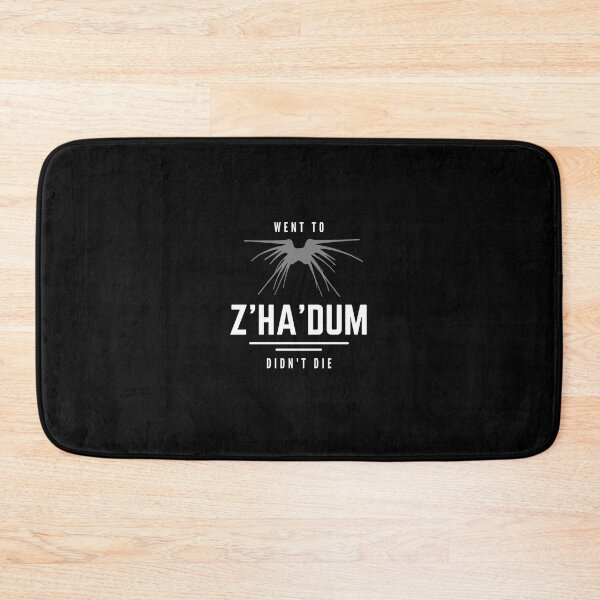 Item preview, Went to Z'ha'dum - Didn't Die - Shadow Ship - Black - Sci-Fi designed and sold by Fenay Designs.
