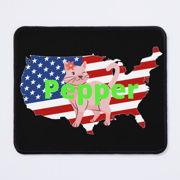 Item preview, Pepper. Proud to be American. Names for kittens. Names for cats and dogs. Pet names. designed and sold by EMIPRINCESS.