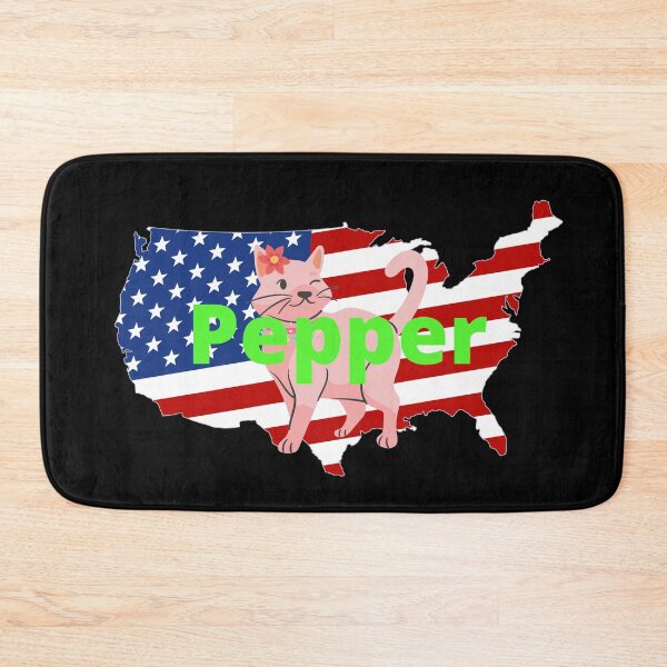 Item preview, Pepper. Proud to be American. Names for kittens. Names for cats and dogs. Pet names. designed and sold by EMIPRINCESS.