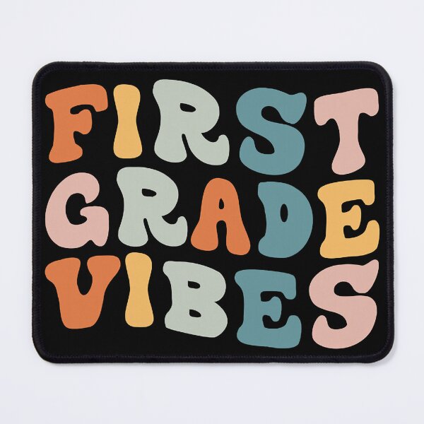 Item preview, First Grade Vibes Back To School Retro 1st Grade designed and sold by SentaSchmitt.