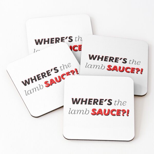 Item preview, WHERES the lamb SAUCE?! designed and sold by KoolKalm.