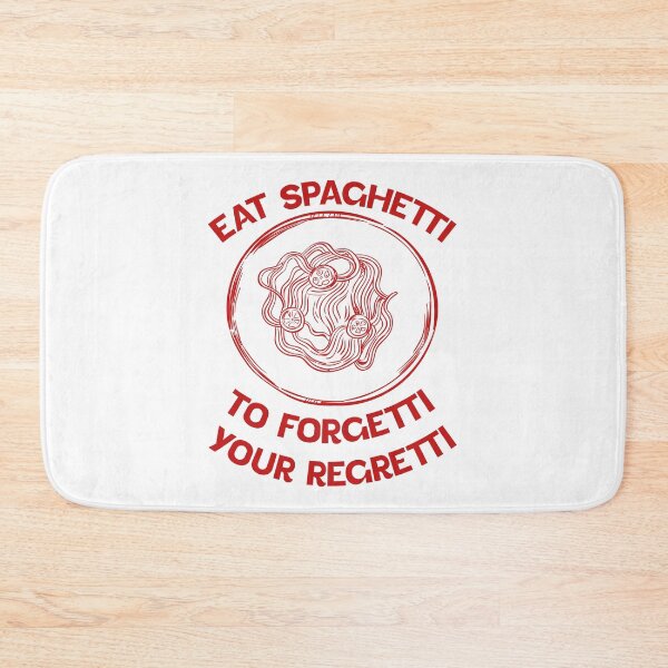 Item preview, Eat Spaghetti To Forgetti Your Regretti designed and sold by Halabe art.