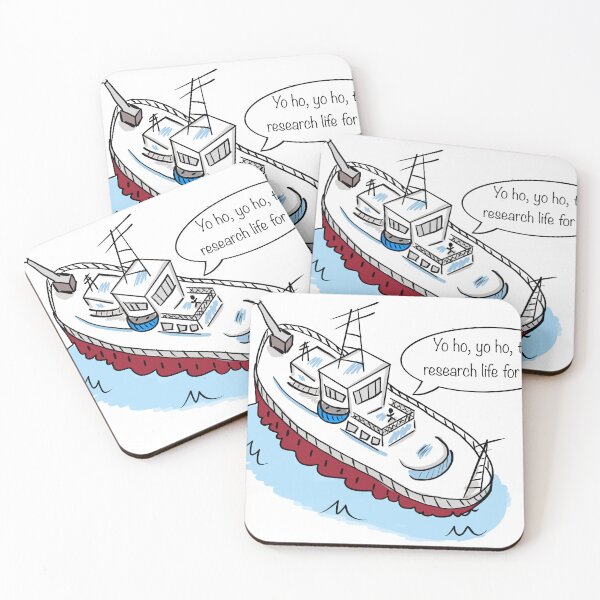Item preview, Yo ho, yo ho, the research life for me. designed and sold by blue-planet-art.