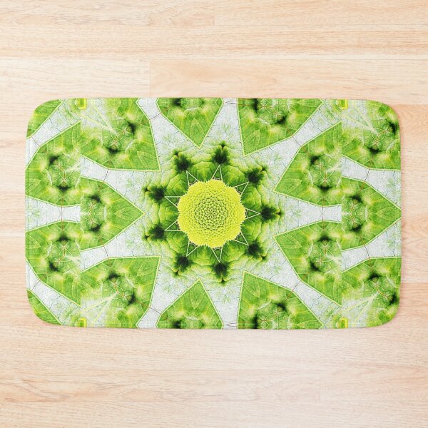 Item preview, ABSTRACT PAINTED GEOMETRIC ART BREADFRUIT PATTERN WITH LEAVES. designed and sold by Ralek.