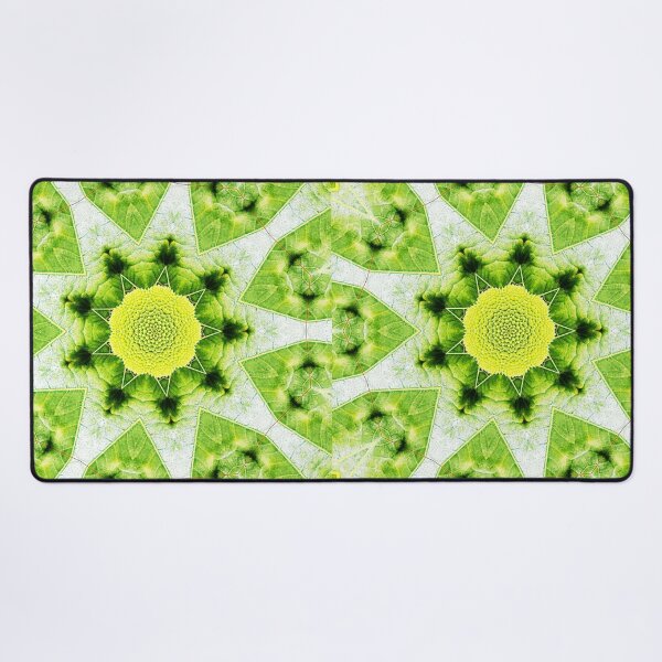 Item preview, ABSTRACT PAINTED GEOMETRIC ART BREADFRUIT PATTERN WITH LEAVES. designed and sold by Ralek.