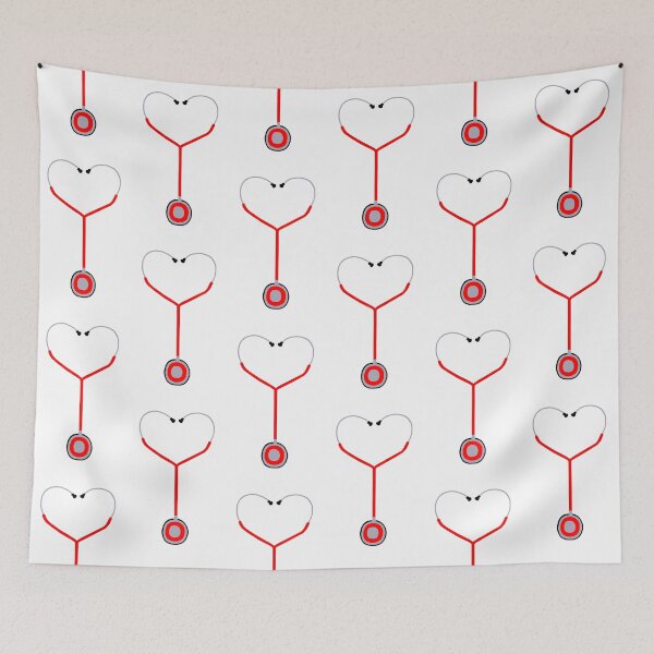 Item preview, Heart Shaped Stethoscope designed and sold by Deborah Camp.