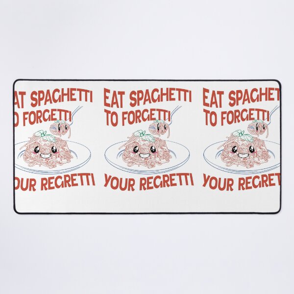 Item preview, Eat Spaghetti To Forgetti Your Regretti designed and sold by Halabe art.