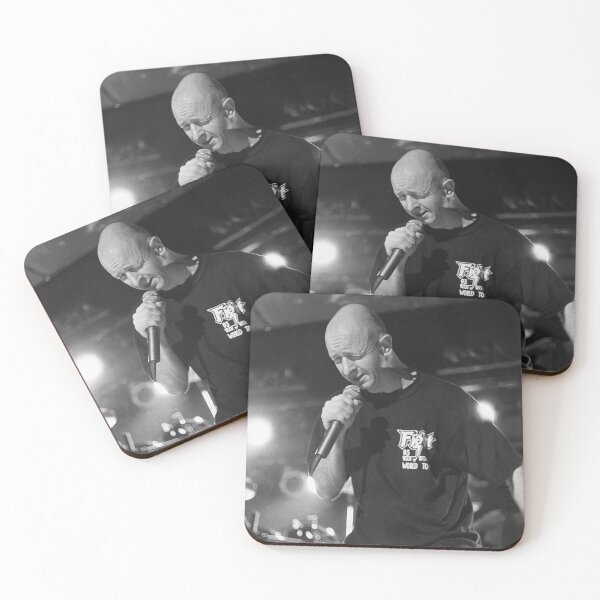 Item preview, Rob Halford - Fight - BW Photograph designed and sold by ConcertImages.