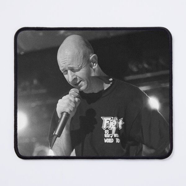 Item preview, Rob Halford - Fight - BW Photograph designed and sold by ConcertImages.