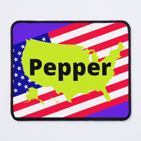 Item preview, Pepper. Proud to be American. Names for kittens. Names for cats and dogs. Pet names. designed and sold by EMIPRINCESS.