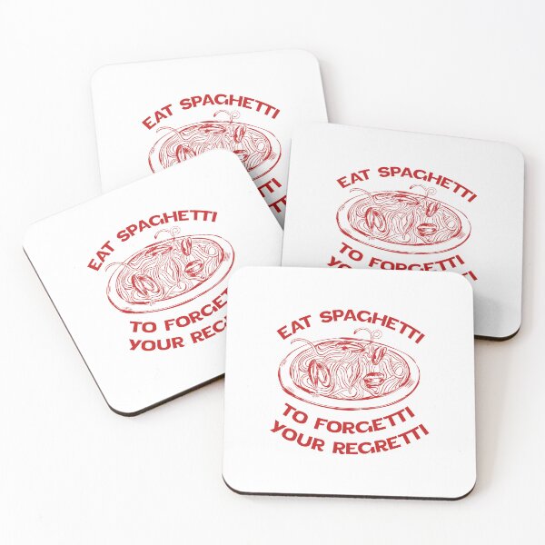 Item preview, Eat Spaghetti To Forgetti Your Regretti designed and sold by Halabe art.