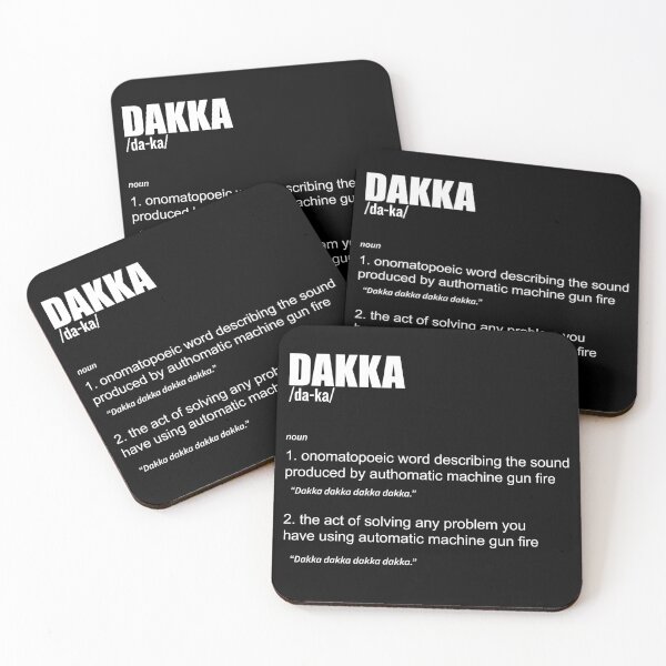 Item preview, Dakka Meaning designed and sold by ToplineDesigns.