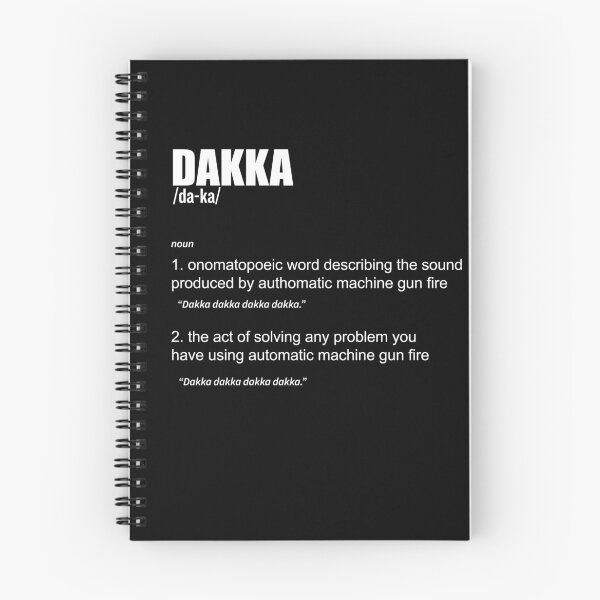 Item preview, Dakka Meaning designed and sold by ToplineDesigns.