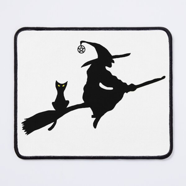 Item preview, Witch on a Broom silhouette designed and sold by imphavok.