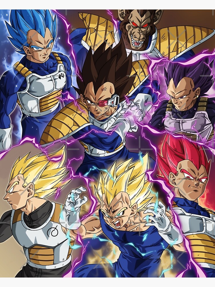 Todas Las Transformaciones De Vegeta Del 1 Al 100 You 2341