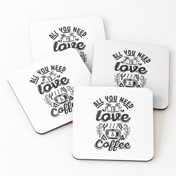 Item preview, All You Need is Love and Coffee designed and sold by printheavenart.
