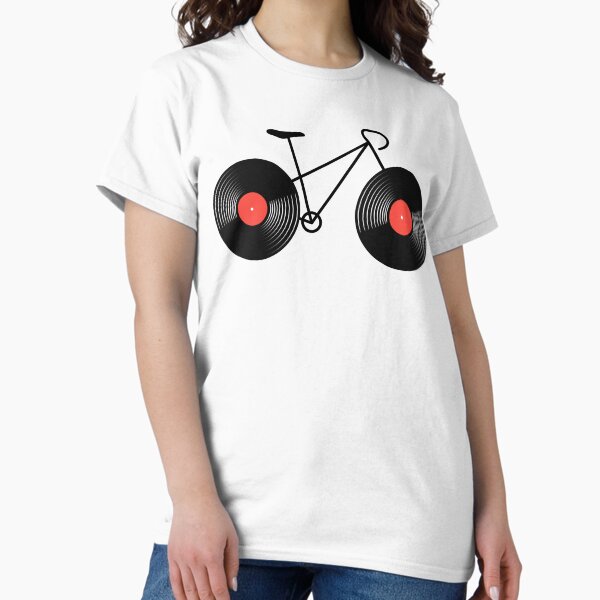 Item preview, Vinyl bike record turntable DJ music designed and sold by Cari-Lettert.