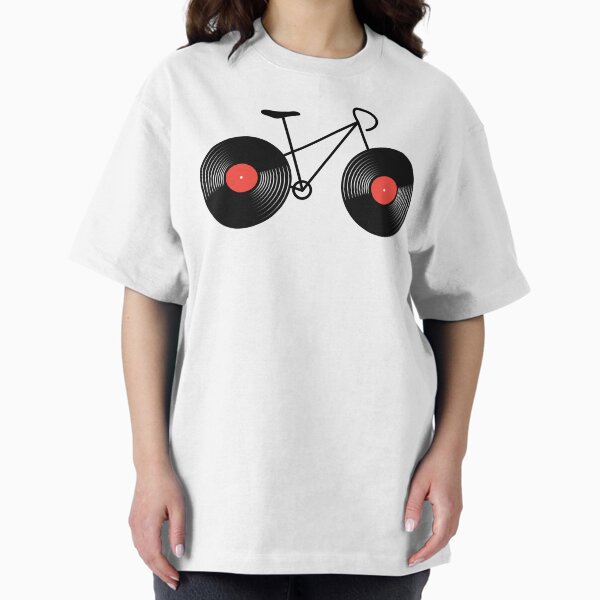 Item preview, Vinyl bike record turntable DJ music designed and sold by Cari-Lettert.