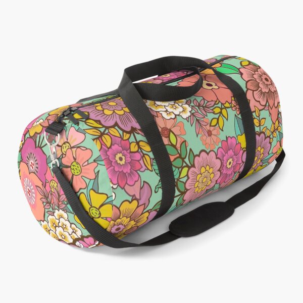 Item preview, Big boho floral pattern designed and sold by taika tori.