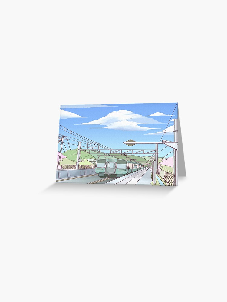 Anime Train Station Wallpapers - Wallpaper Cave