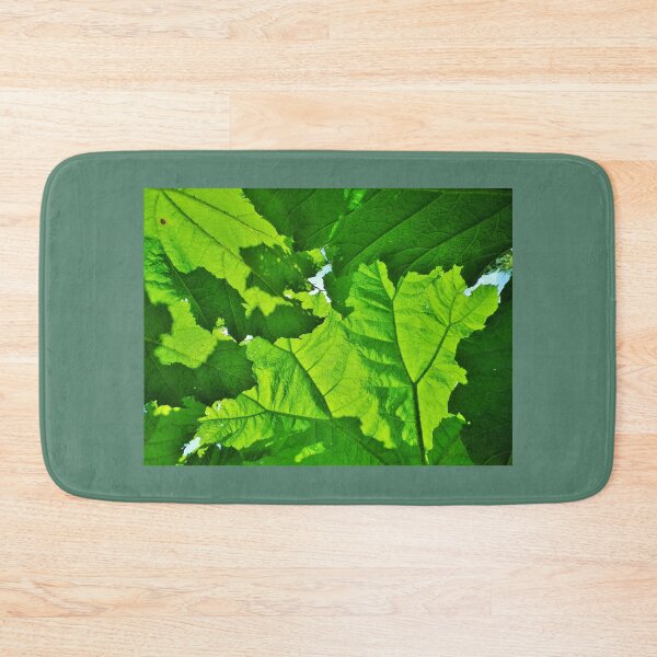 Item preview, GREEN LEAF CANOPY OF GIANT RHUBARB  designed and sold by Richard Brookes Photography.