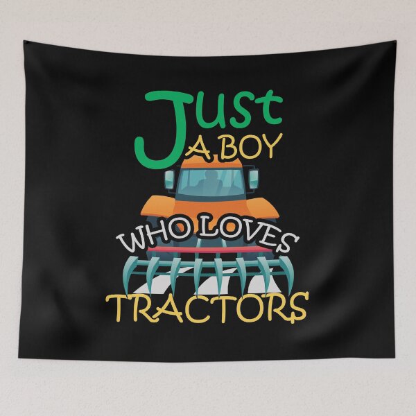 Item preview, Just A Boy Who Loves Tractors designed and sold by superone8.