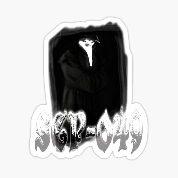 SCP 035 and 049 full body Sticker for Sale by Bon-Twister