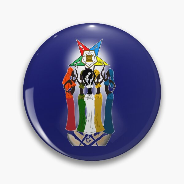 Artikelvorschau, OES-Orden des Oststern-Logos Sistars By Heart Freimaurer entworfen und verkauft von CeSaDesignsy.