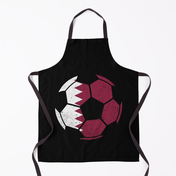 Item preview, Qatar Soccer Ball Flag Jersey Qatari Football Fan designed and sold by EIMgraphic.