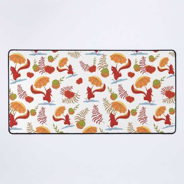 Item preview, Cute Squirrel Pattern Cute Fall Pattern Cute Autumn Fall Pattern Apple Acorn Umbrella Seamless Pattern Colorful Thanksgiving designed and sold by Stephen Scharf.