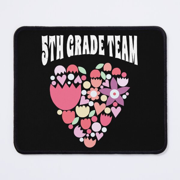 Item preview, Back to School Day Flower 5th Grade Teacher designed and sold by GraphismNinja.